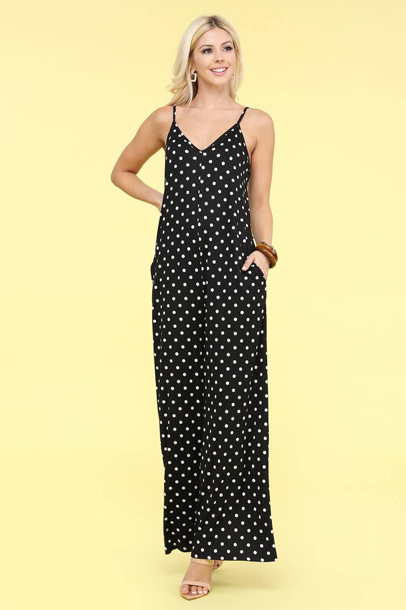 CWDMD810_LOOSE FIT SPAGHETTI STRAP POCKET JUMPSUIT