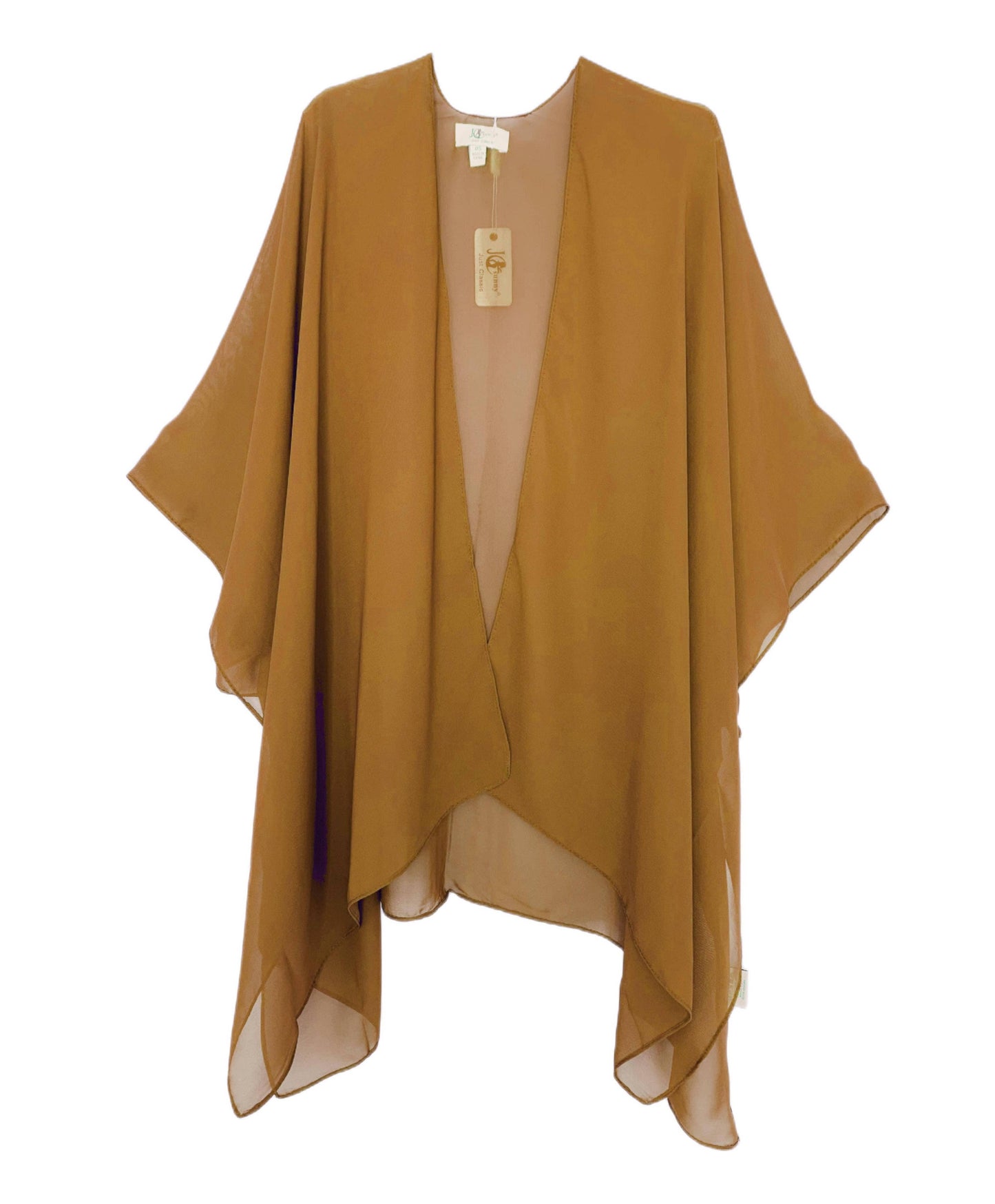 24 Colors--JC071034 Solid Color Lightweight Cover-Up/Kimono