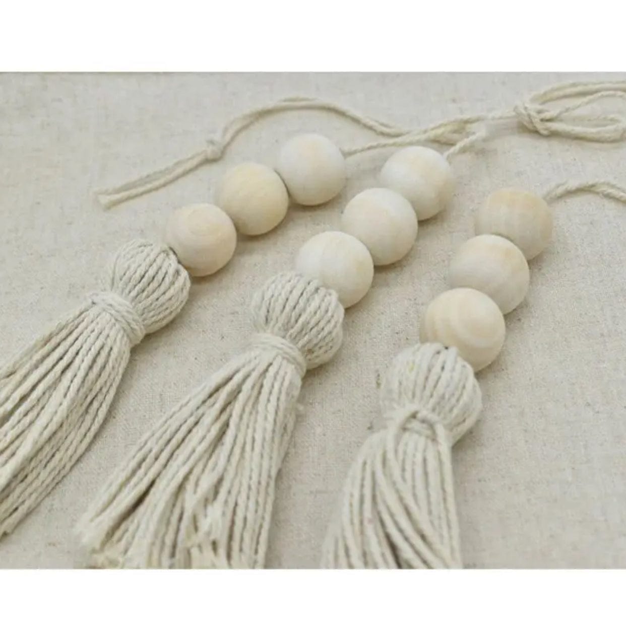 Rustic Natural Wood Beads
