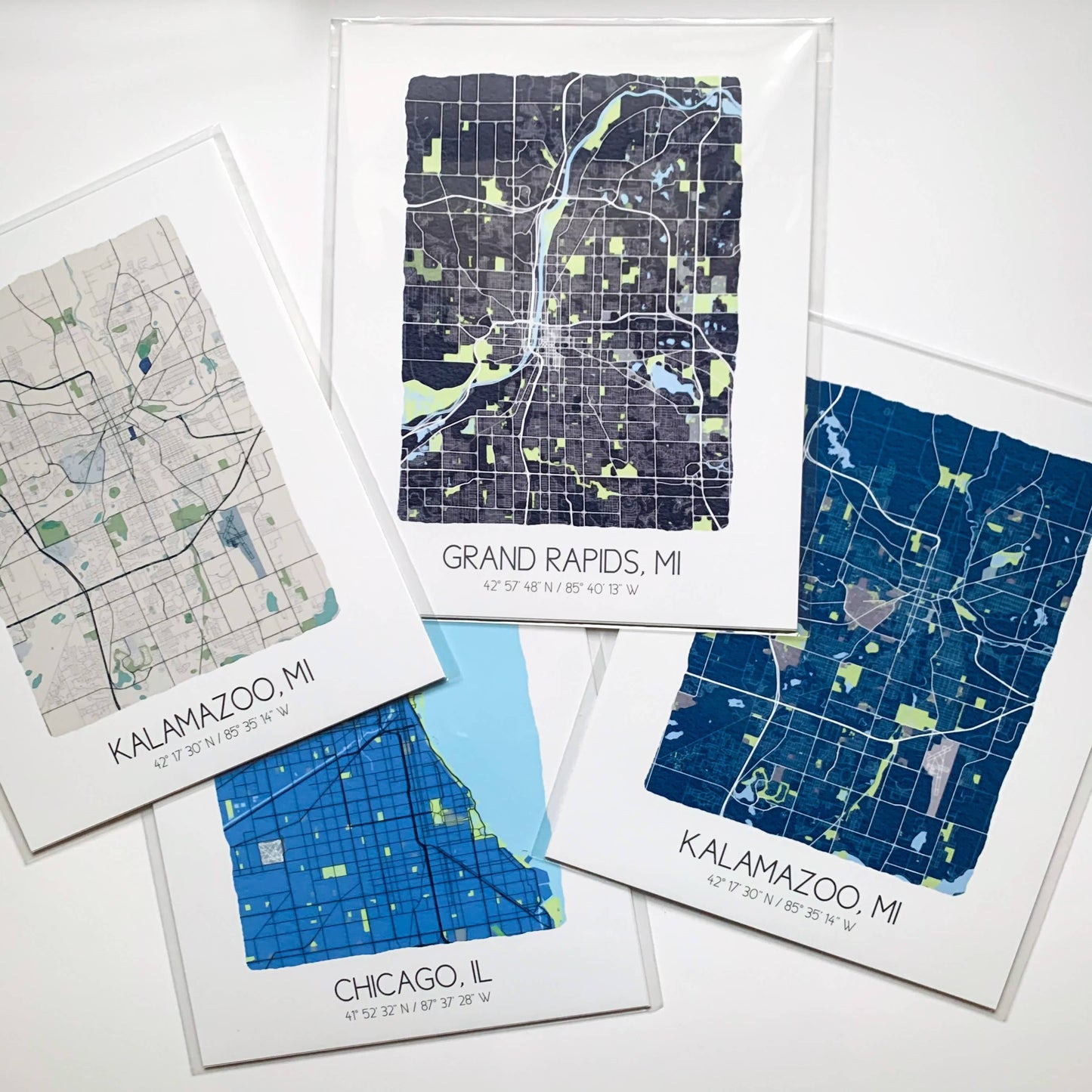 Wendell City Map Print -