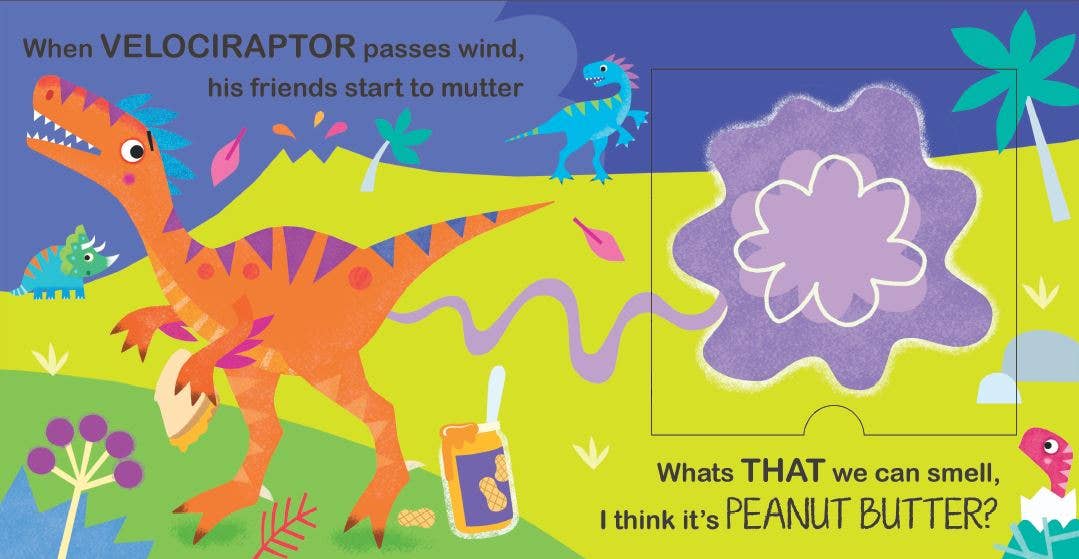 Scratch 'n Sniff Book - Dino Farts