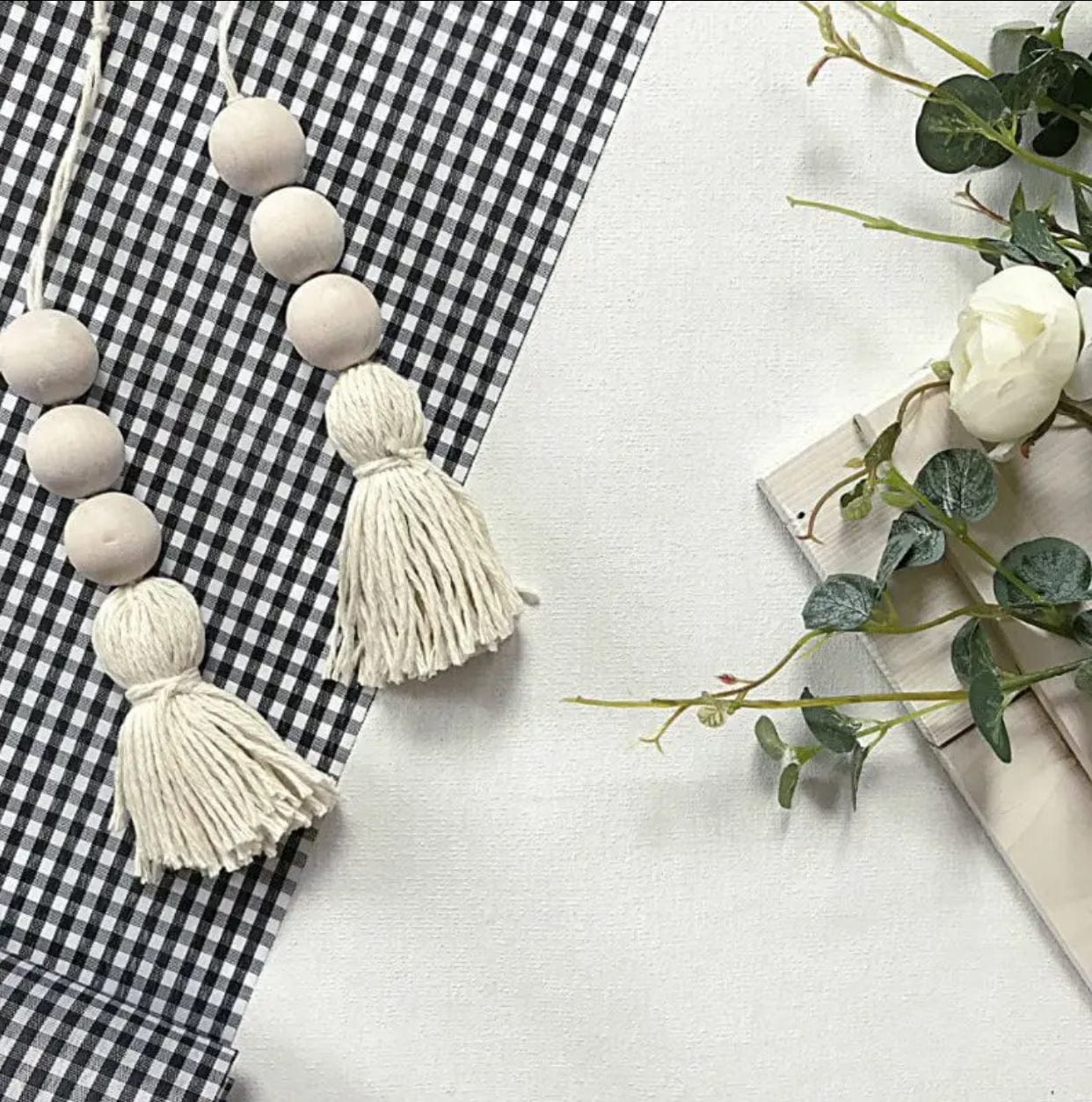 Rustic Natural Wood Beads