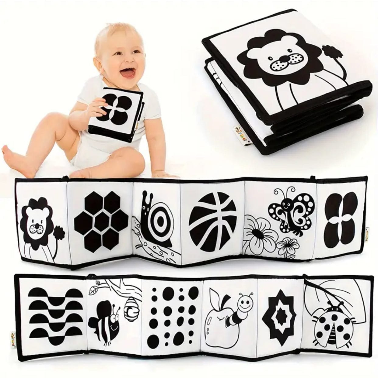 Soft Fabric Baby Book