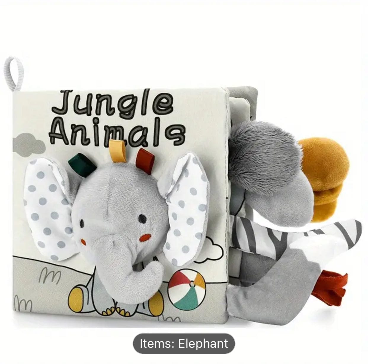 Soft Cloth Baby Book
