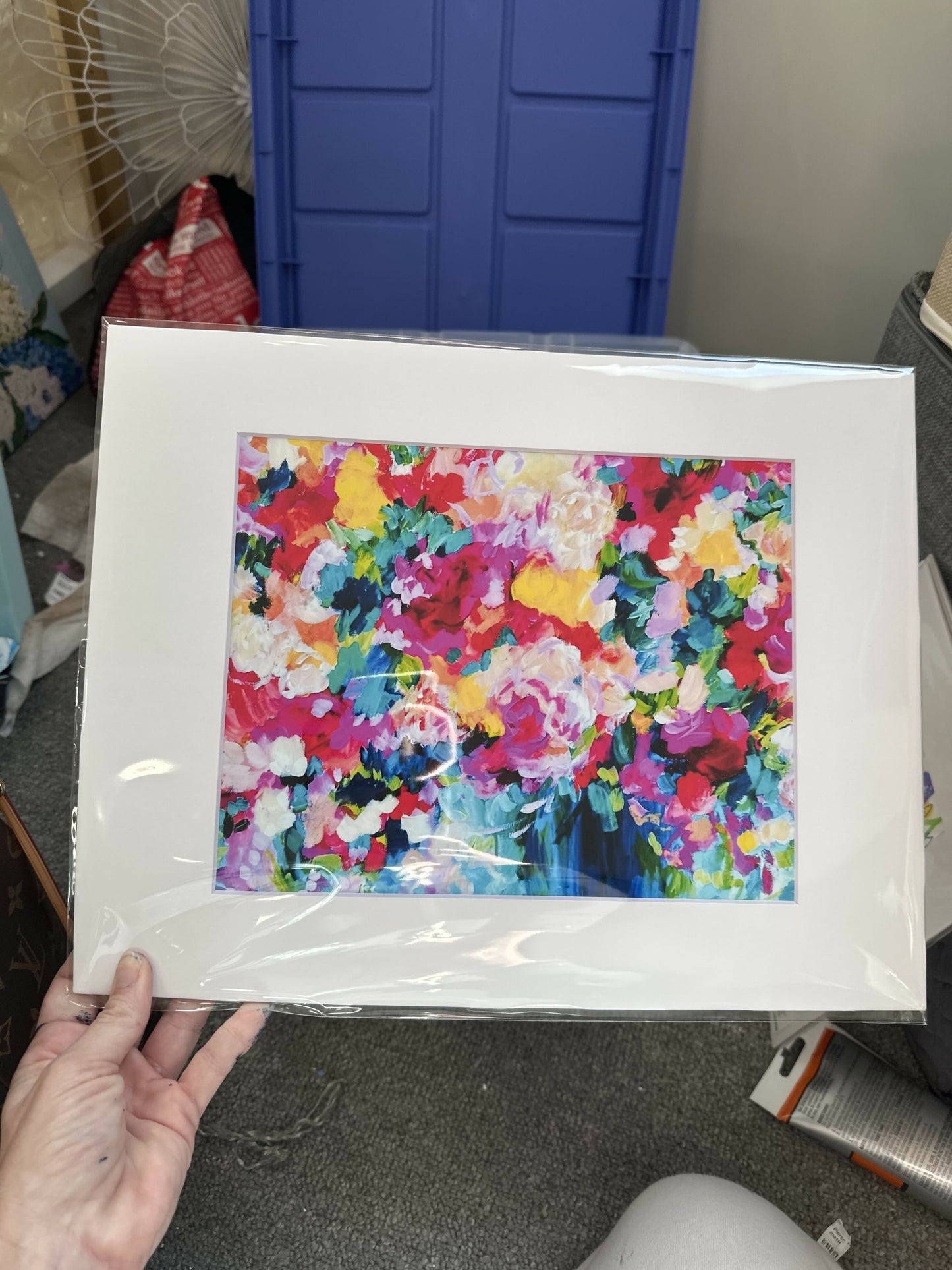 Pierce Paints 8x10 print matted to 11x14