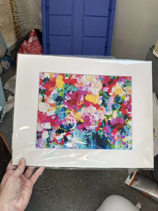 Pierce Paints 8x10 print matted to 11x14