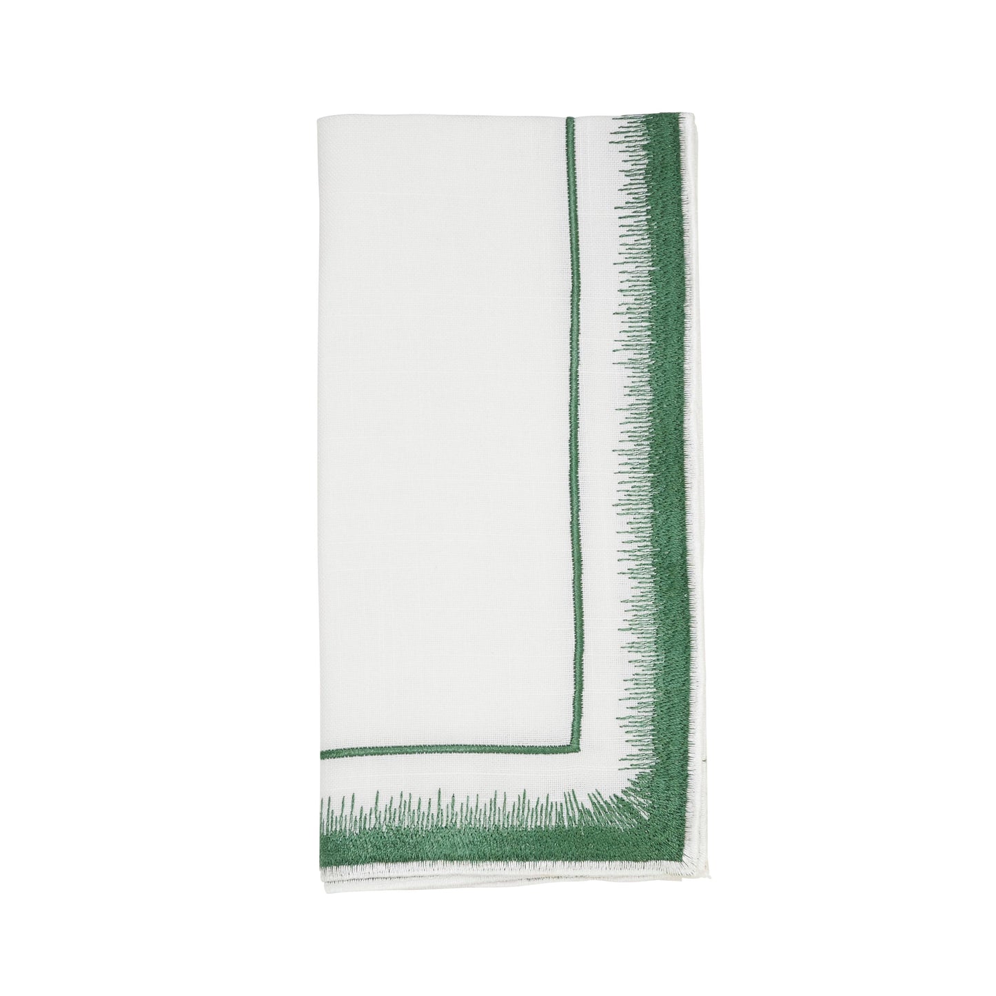 Elegant Embroidered Border Cloth Napkin
