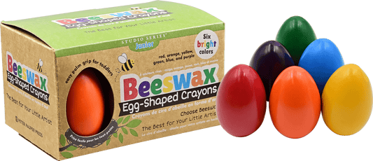 Studio Series Junior Beeswax Egg-Shaped Crayons