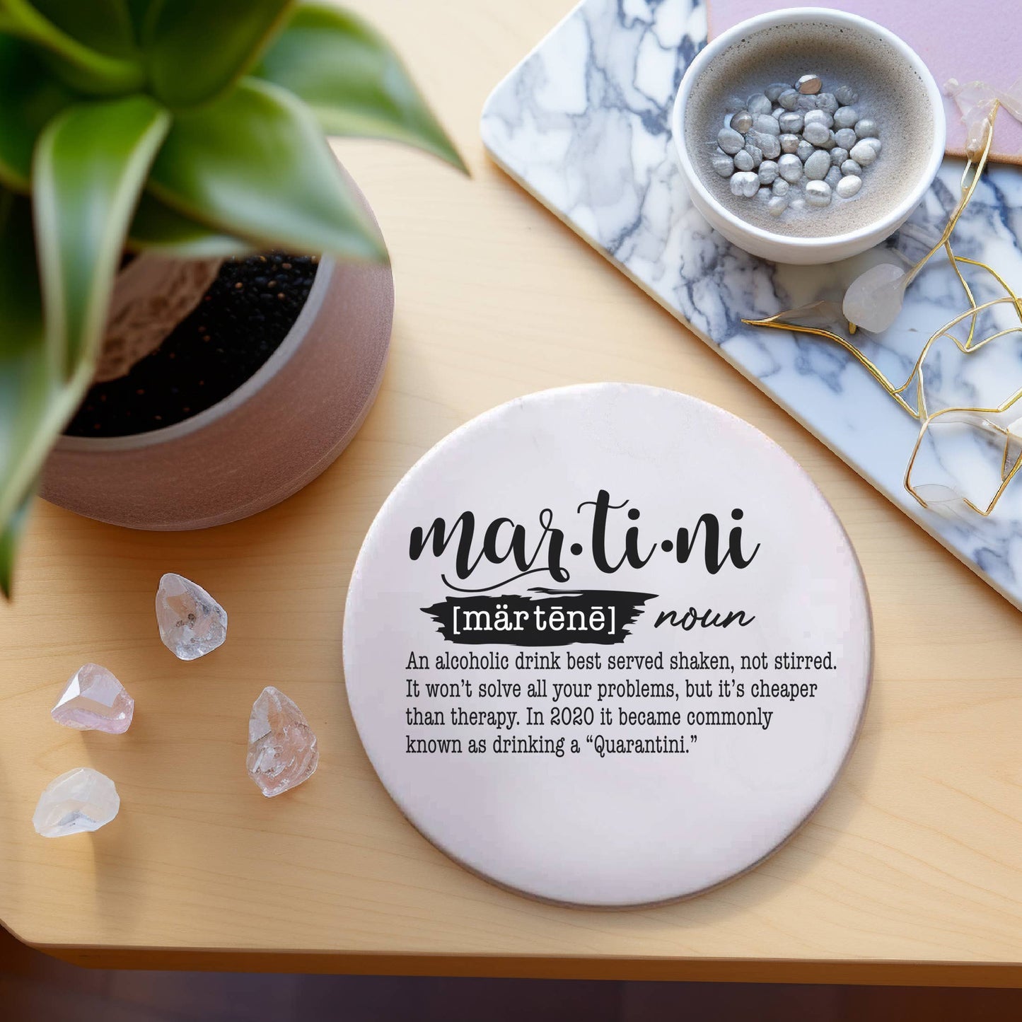 Funny Coaster Gift Sets, Humor Drink Dictionary Definitions