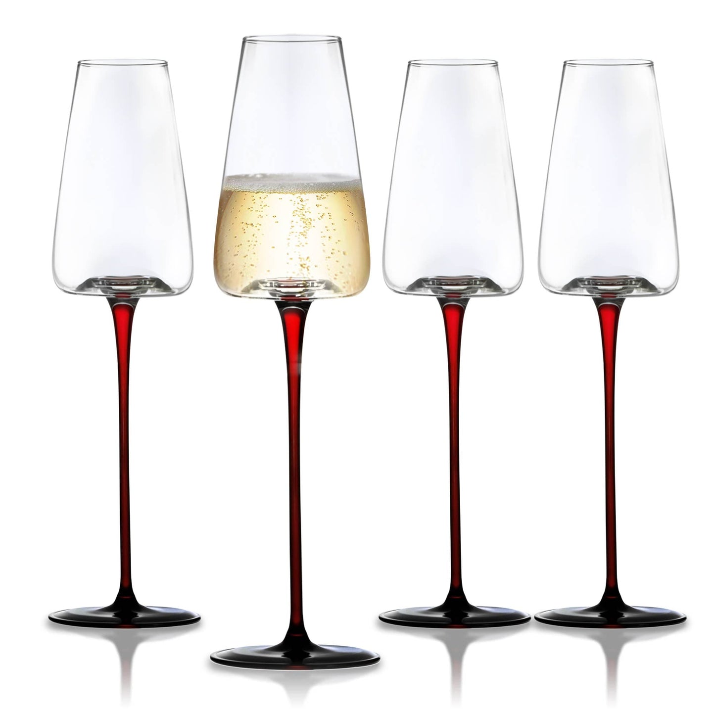 Concave Champagne Glasses - 9oz