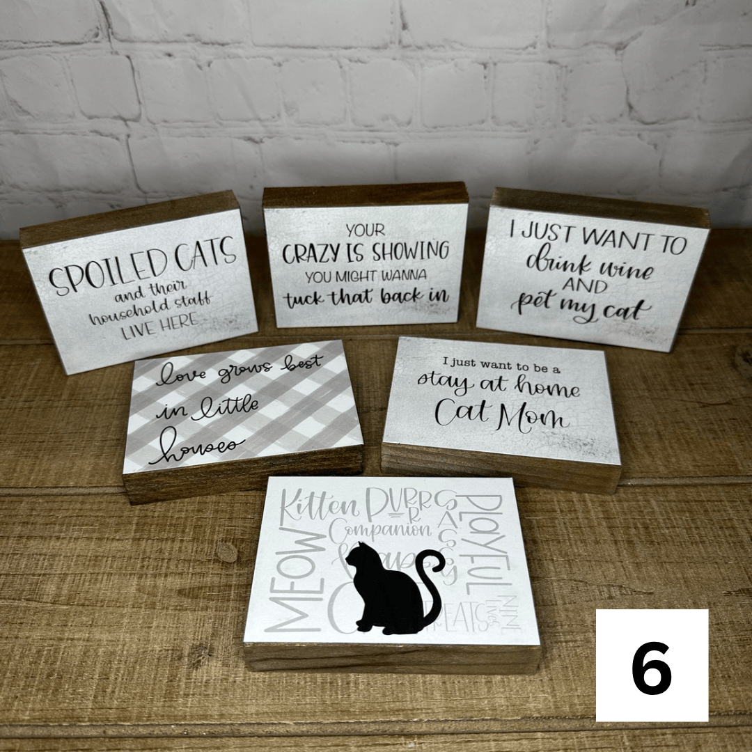 Set of 6 Everyday Blocks 