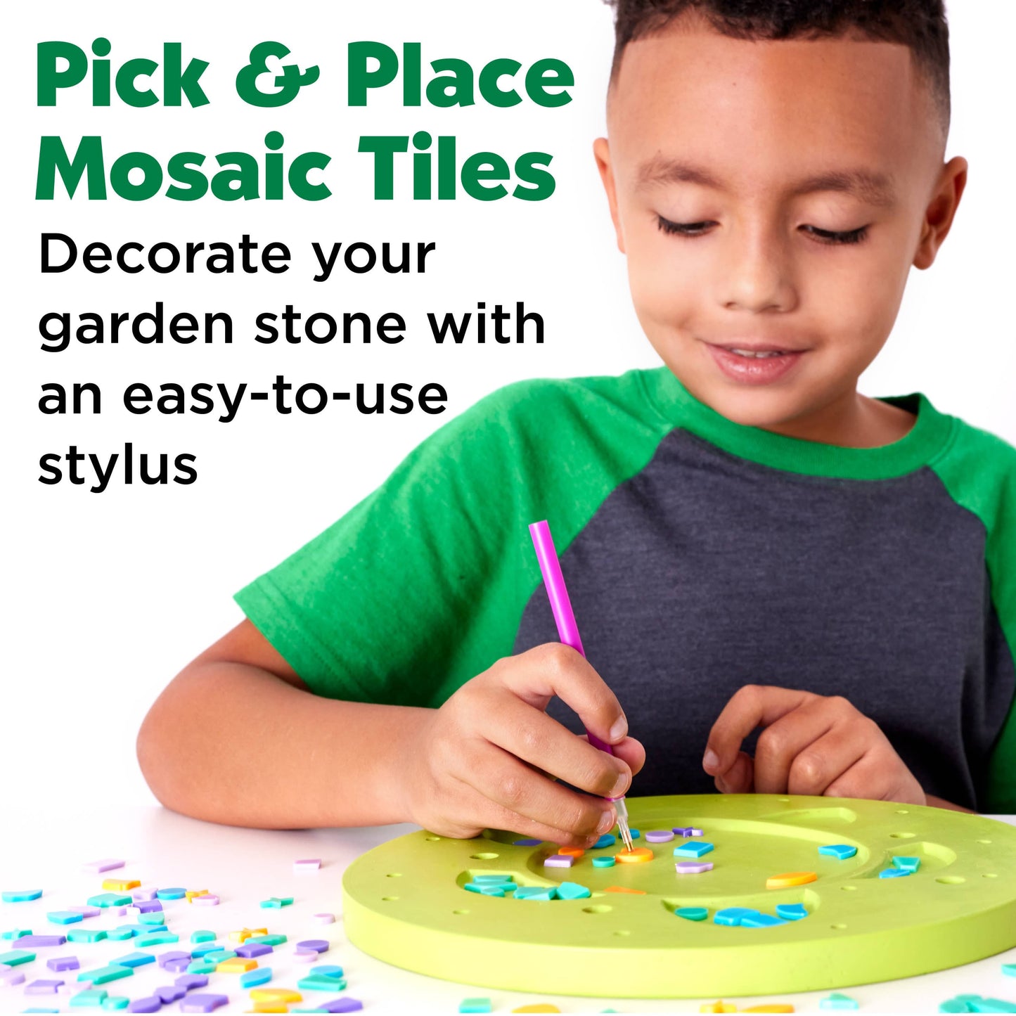 Make a Garden Stone - DIY Resin Craft Kit for Kids
