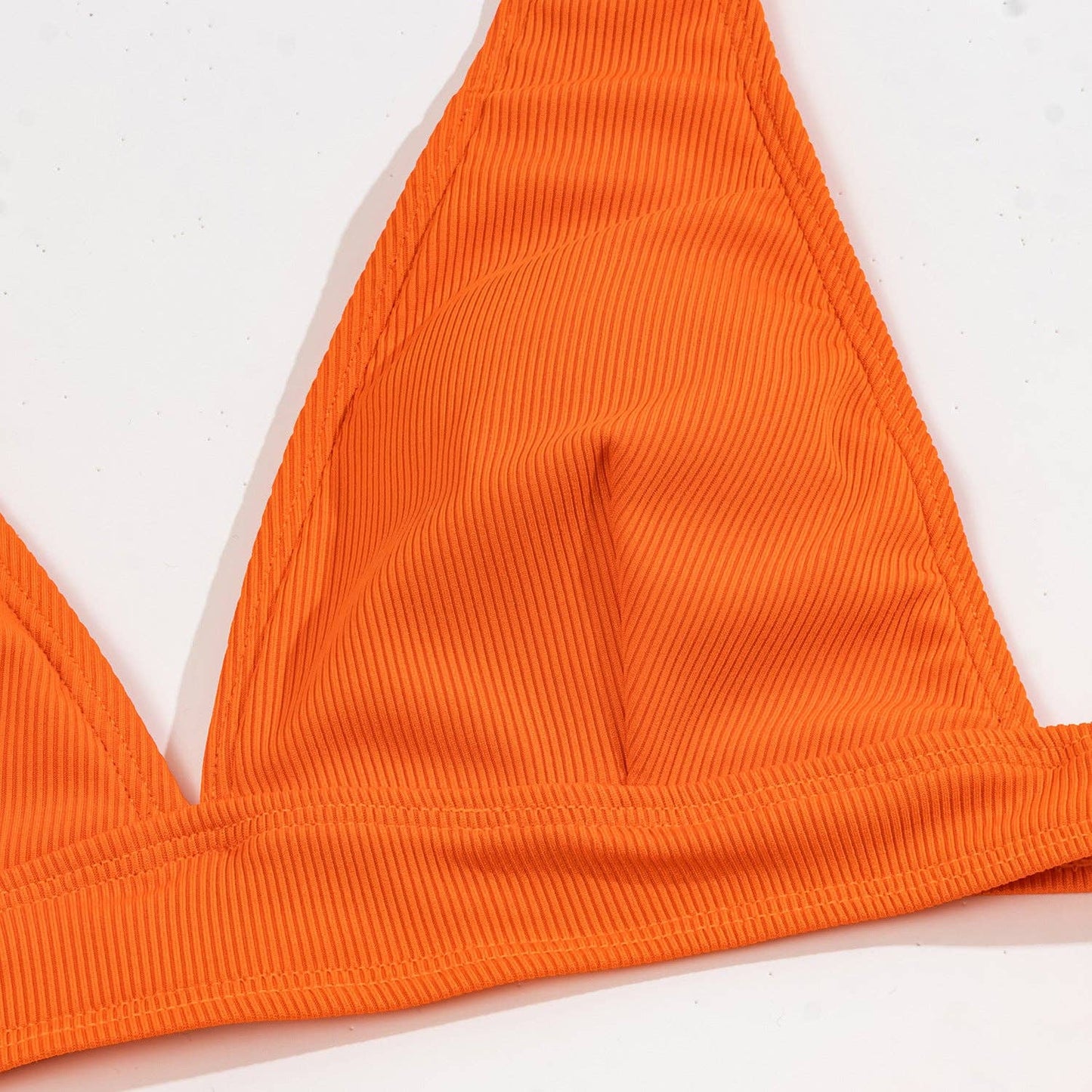 Ladies Triangle V-Neck 2PCS Bikini Set Swimsuit