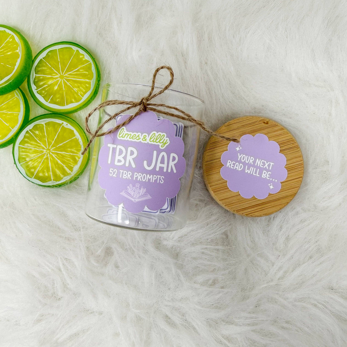 TBR Jar with 52 Reading Prompts – Book Lover Gift