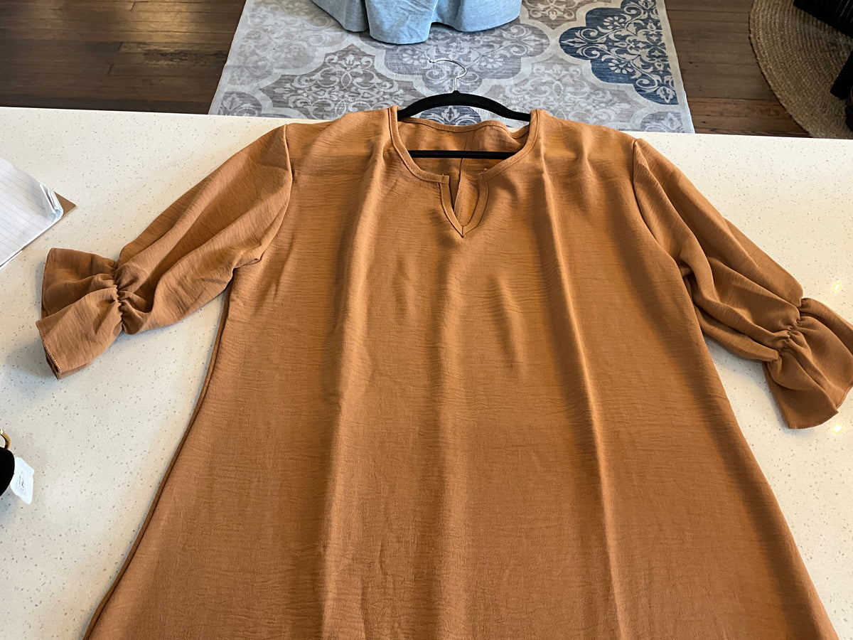 Ruffled Women’s Dress