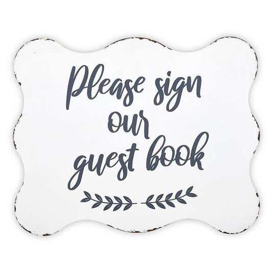 Sign Our Guest Book - Sign