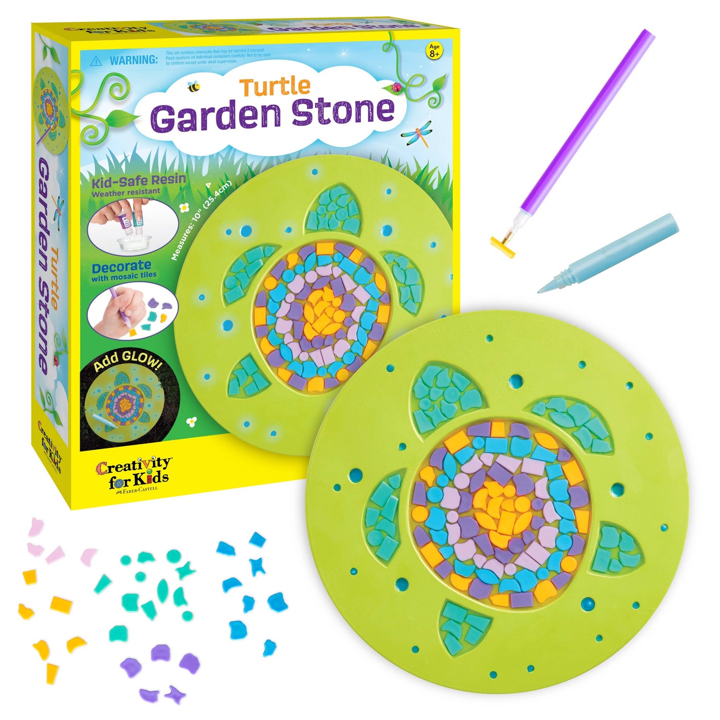 Make a Garden Stone - DIY Resin Craft Kit for Kids