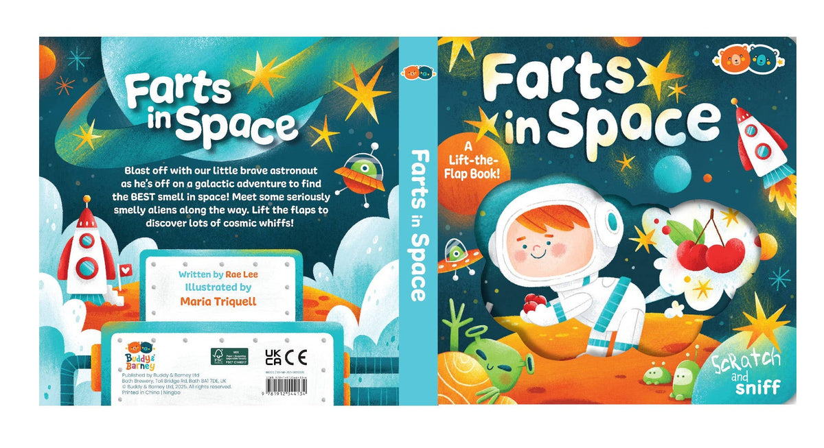 Farts in Space - Scratch & Sniff Smell book