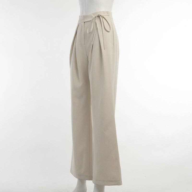 Solid High Waist Loose Sports Women Daily Pants CC21172PF