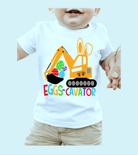 Eggs-cavator shirt