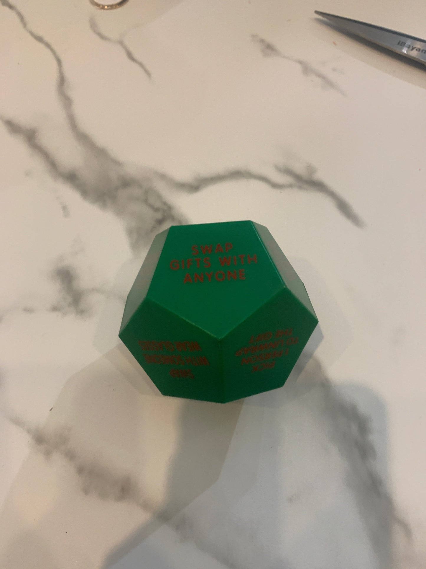 Gift Swap Dice