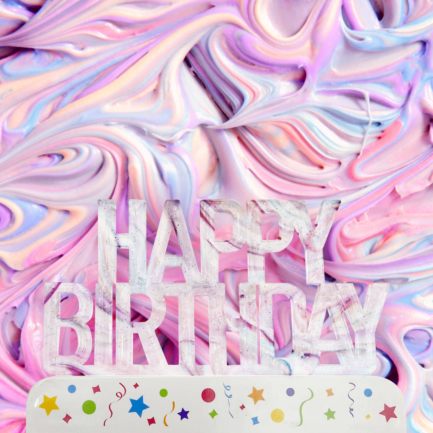 Light Up Happy Birthday Cake Topper