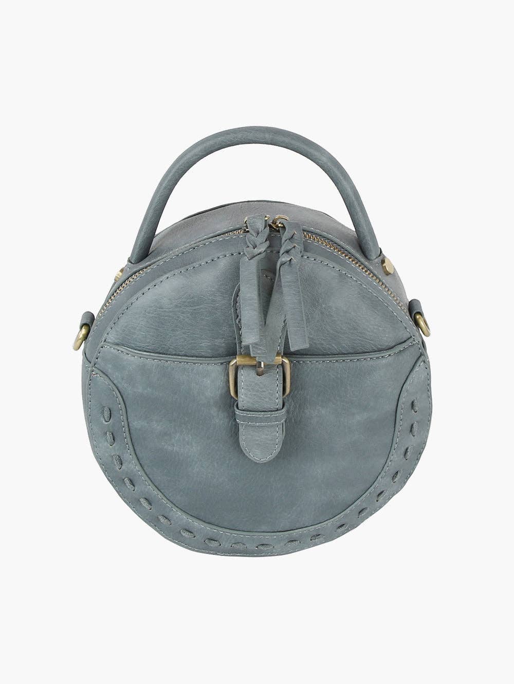 Women Circle Shoulder Crossbody bag purse