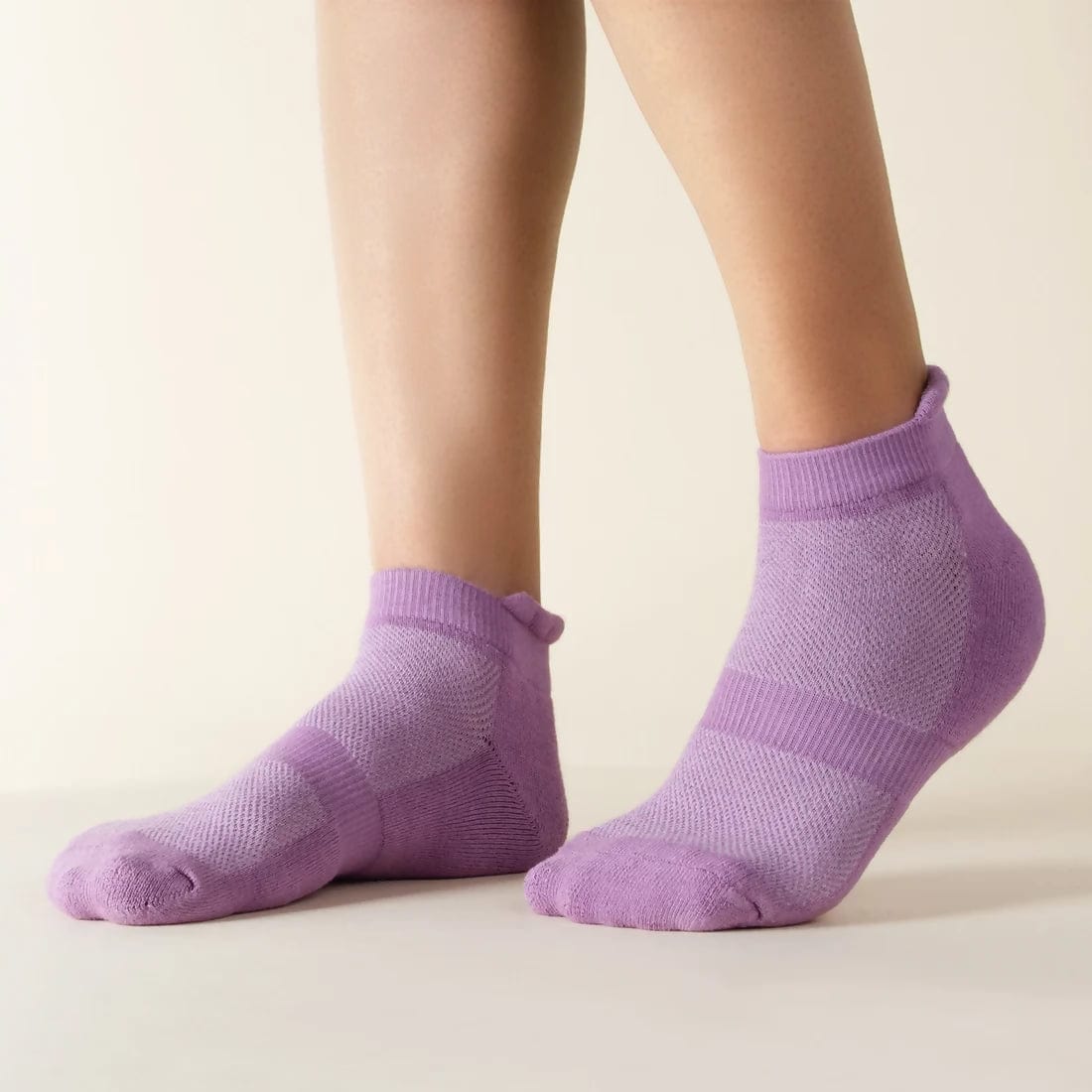 Mens and Womens Purple Bamboo Socks Life is Socks