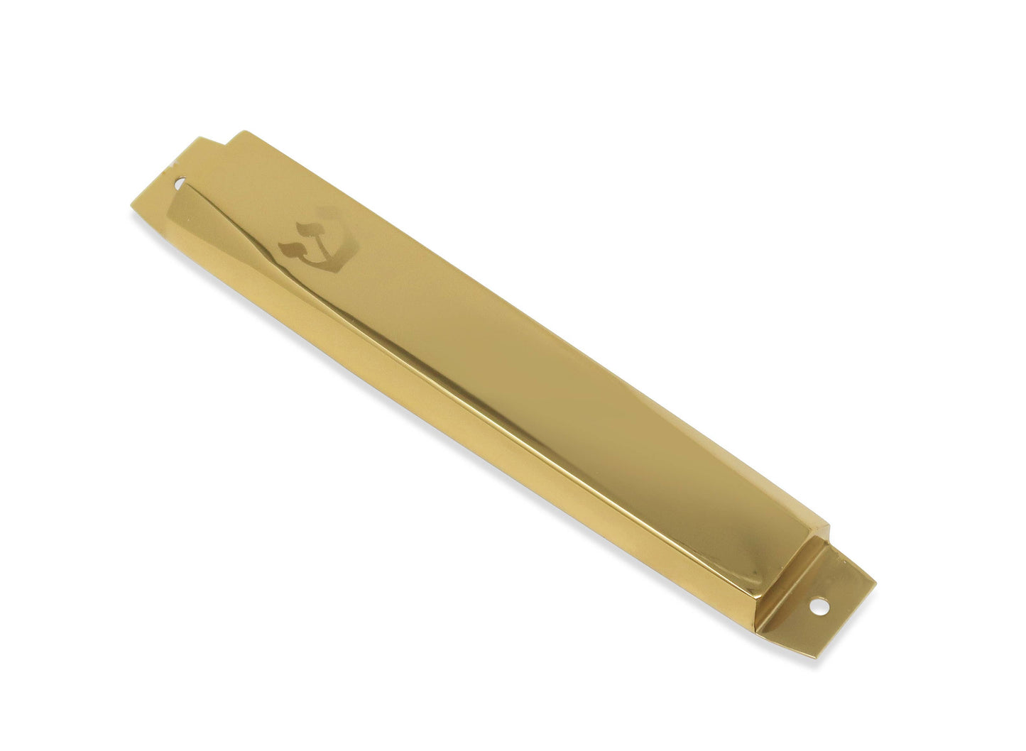 Gold Mezuzah Holder - 6"L