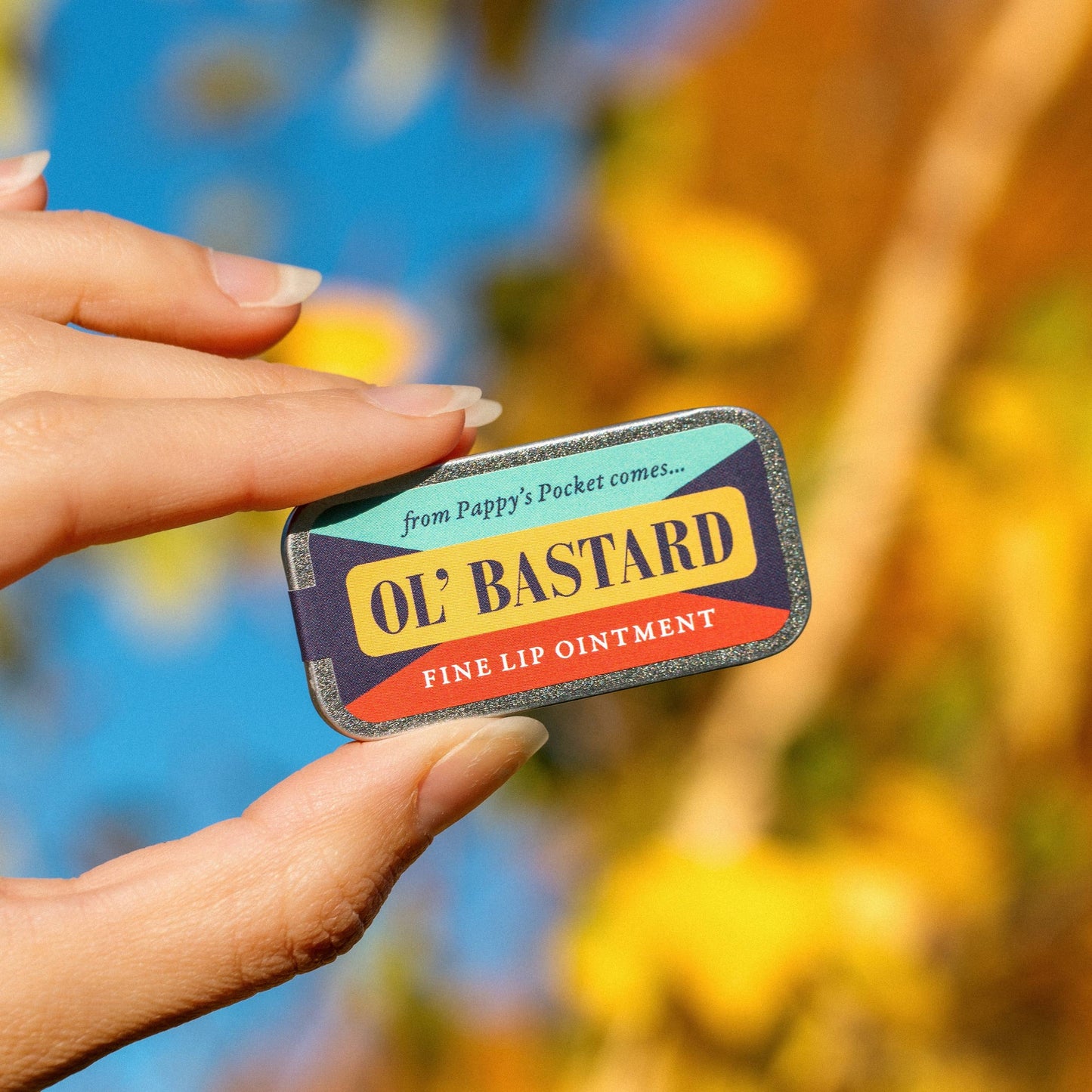 Ol' Bastard Lip Balm | Funny Old School Tin