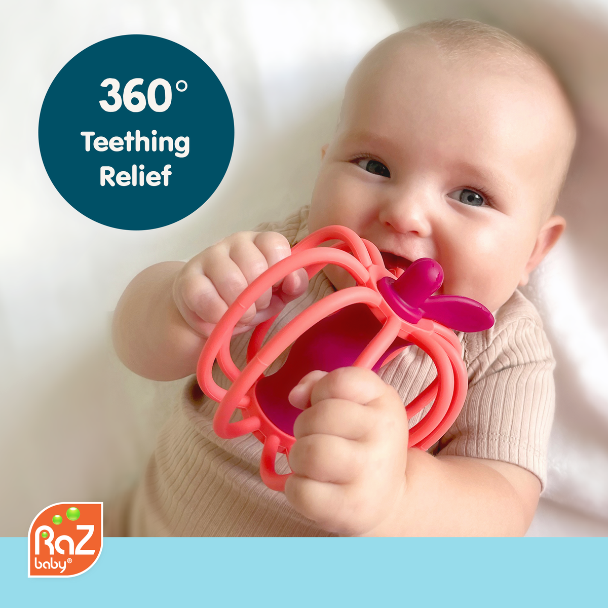 RaZ-Apple Teether & Rattle
