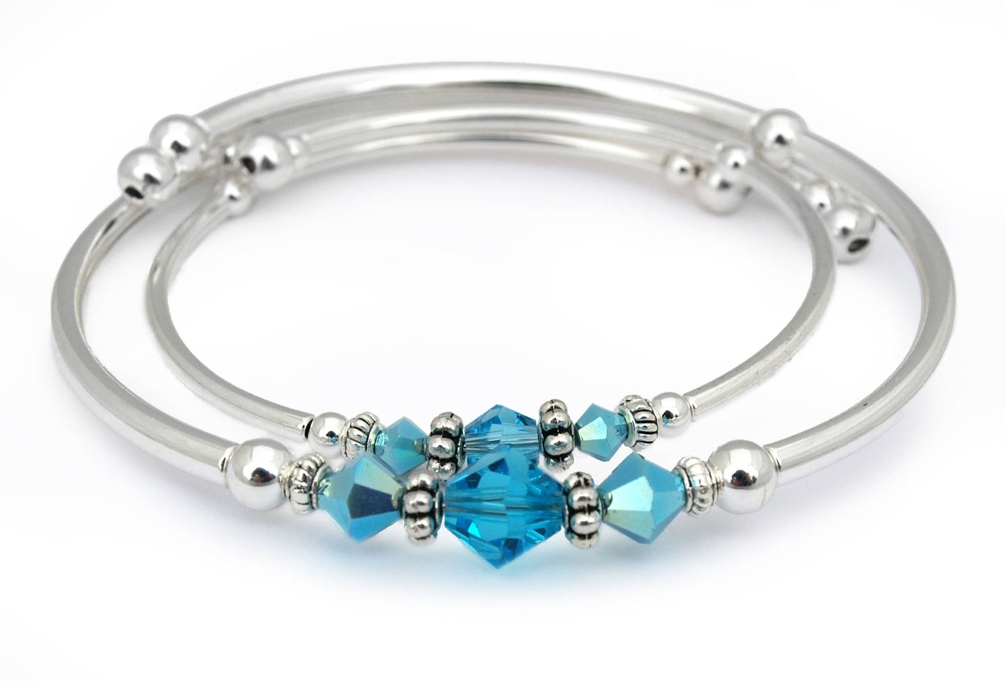 Aqua Mother Daughter Bracelets SMALL ONLY