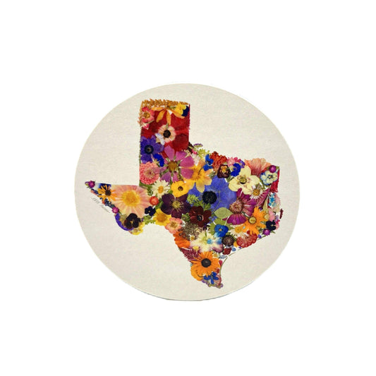 "Where I Bloom" State Coasters- Set of 6
