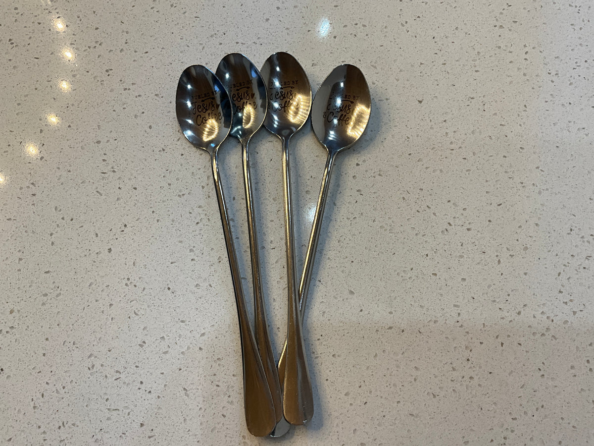 Fueled by Jesus & Coffee Spoons