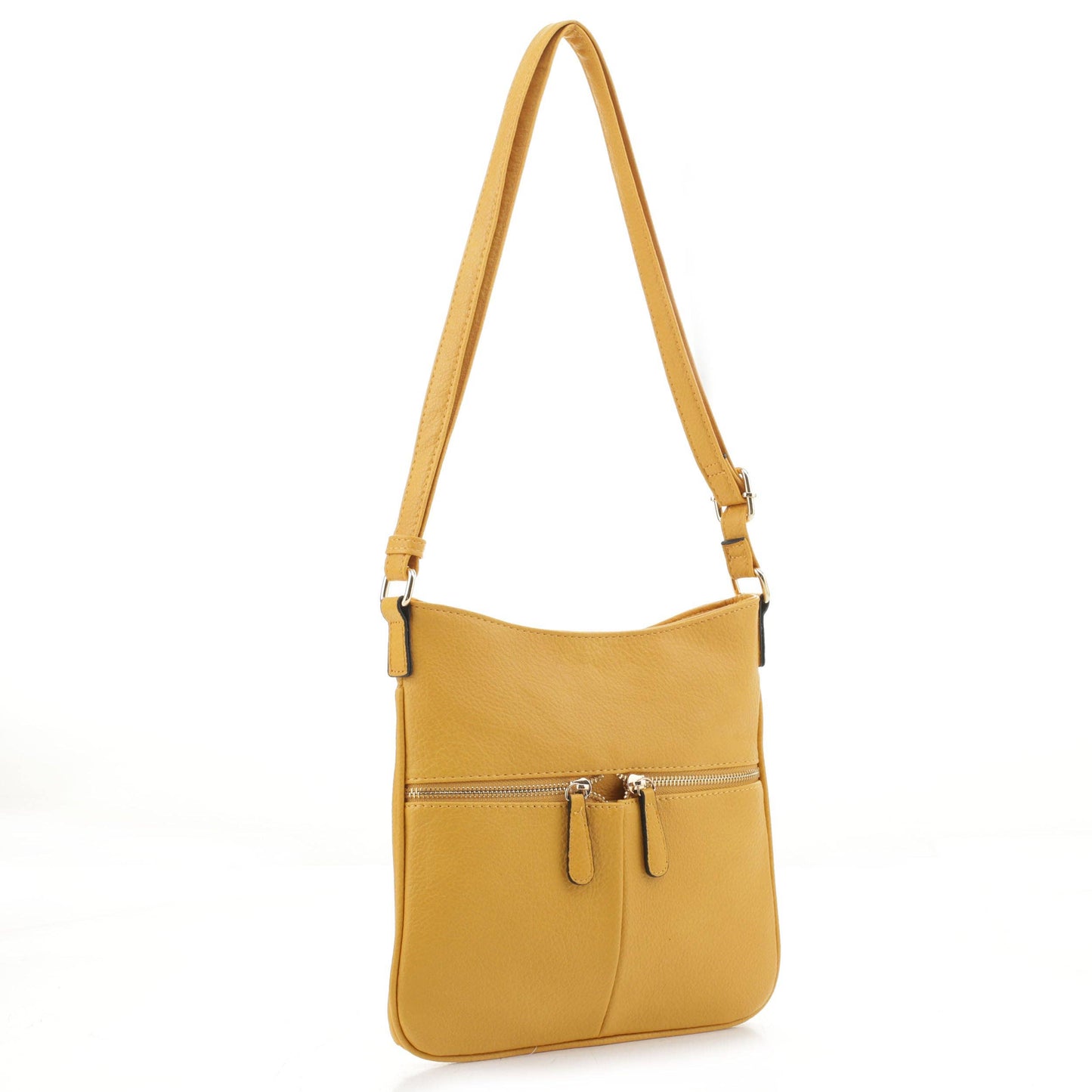 FC19547 Double Front Pocket Crossbody Bag