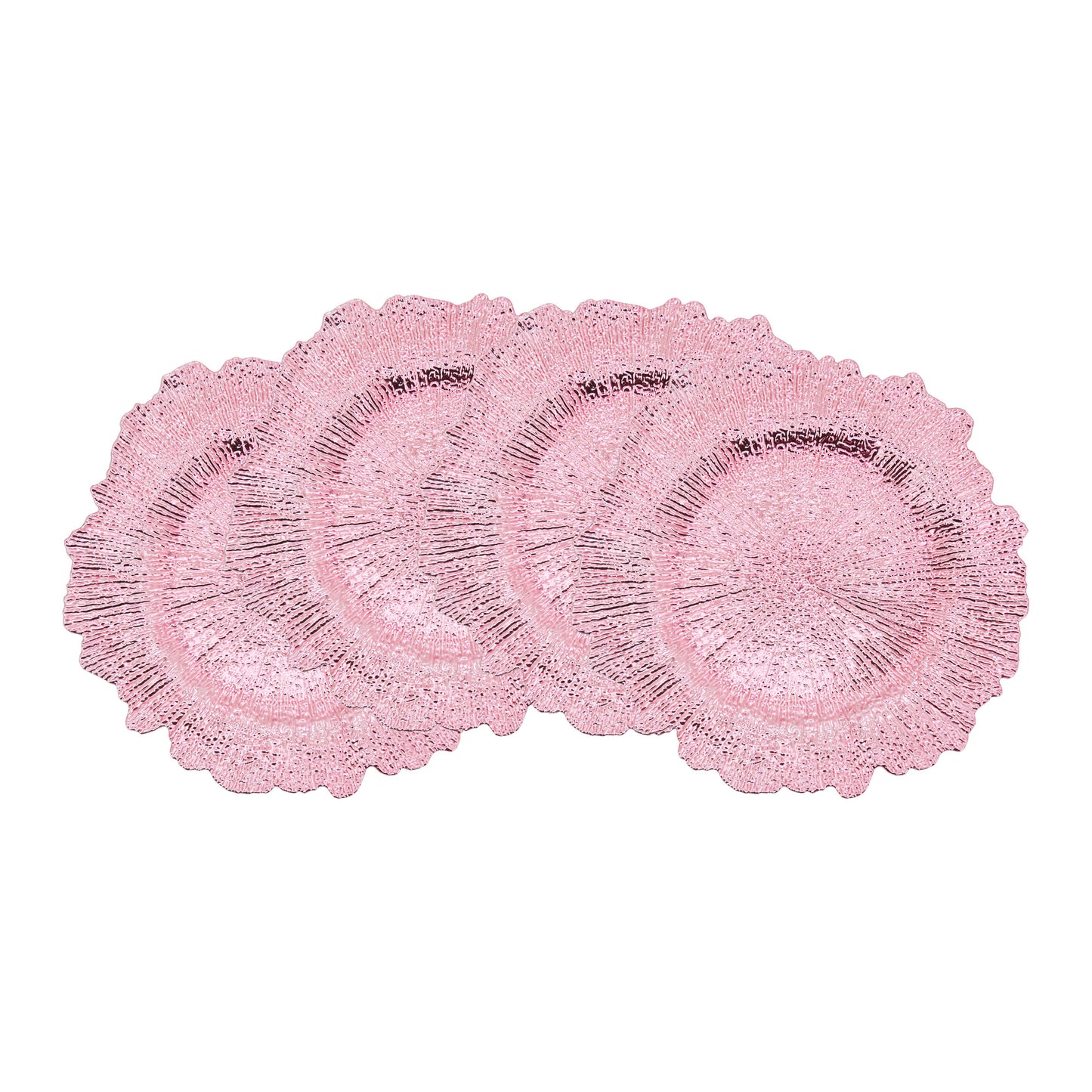 Radiant Elegance Starburst Charger Plates