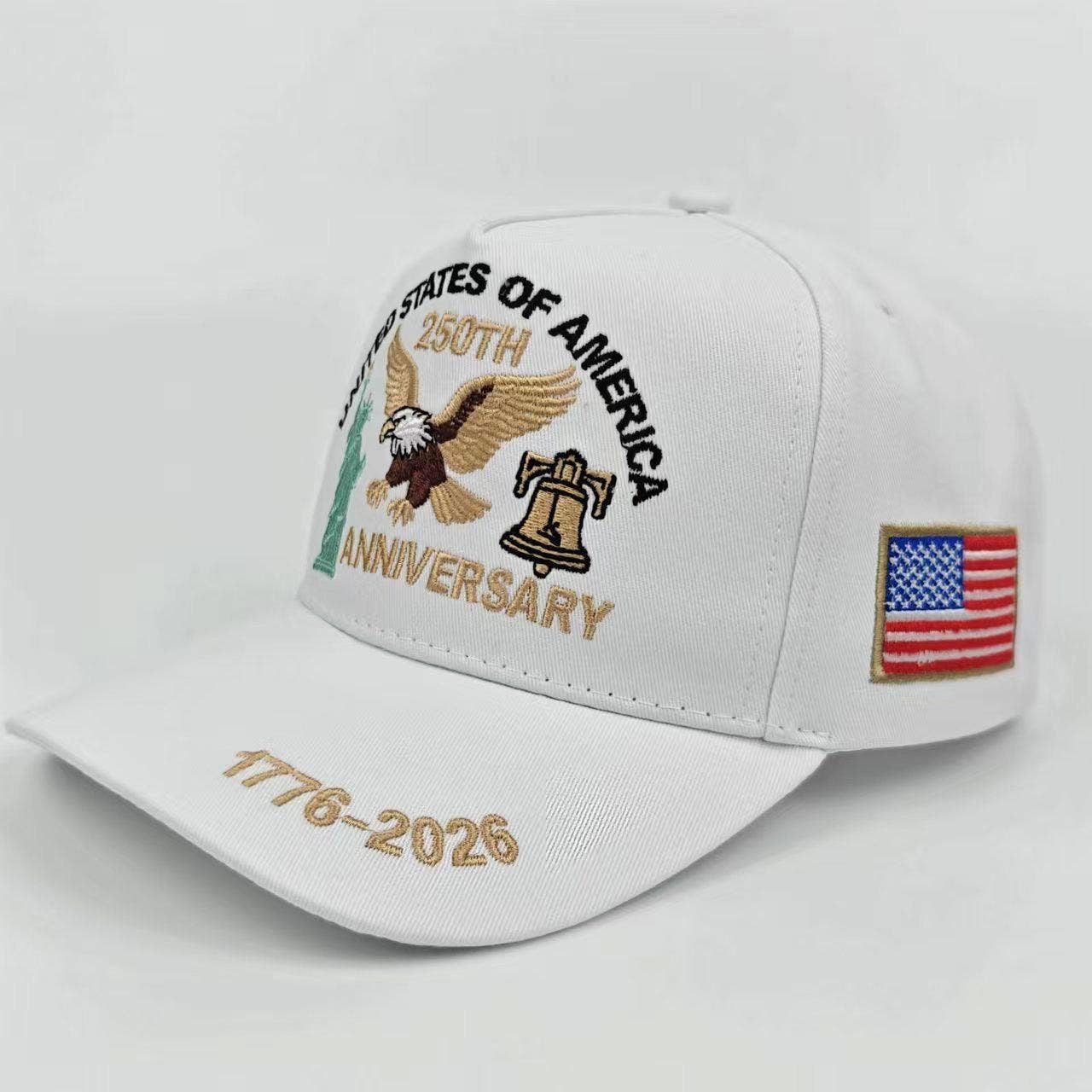 250th Anniversary Liberty Eagle Embroidered Baseball Cap