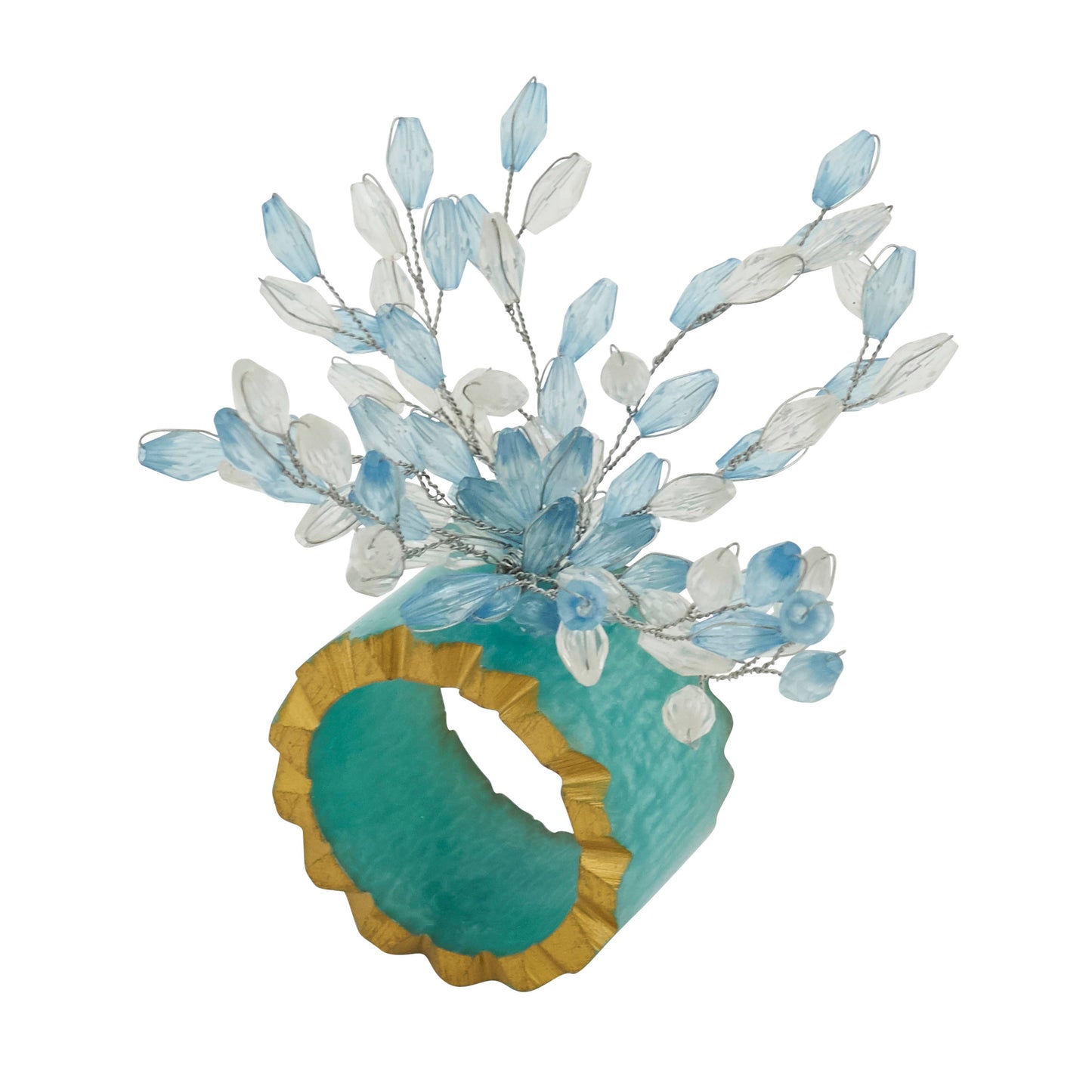 Beaded Bliss Resin Napkin Ring