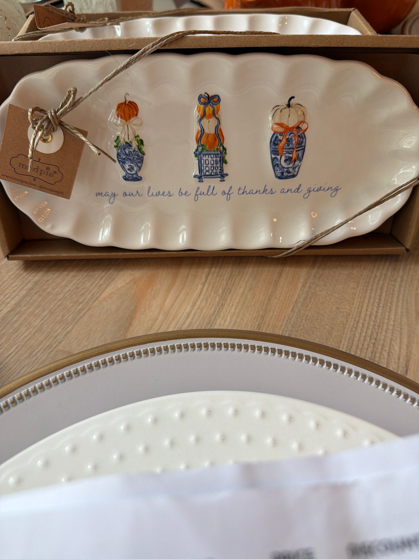Topiary Sentiments Tray