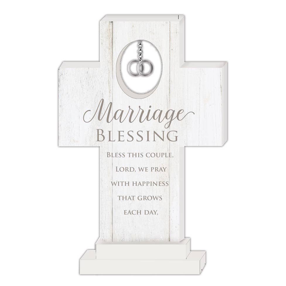 Marriage Charm Standing Cross
