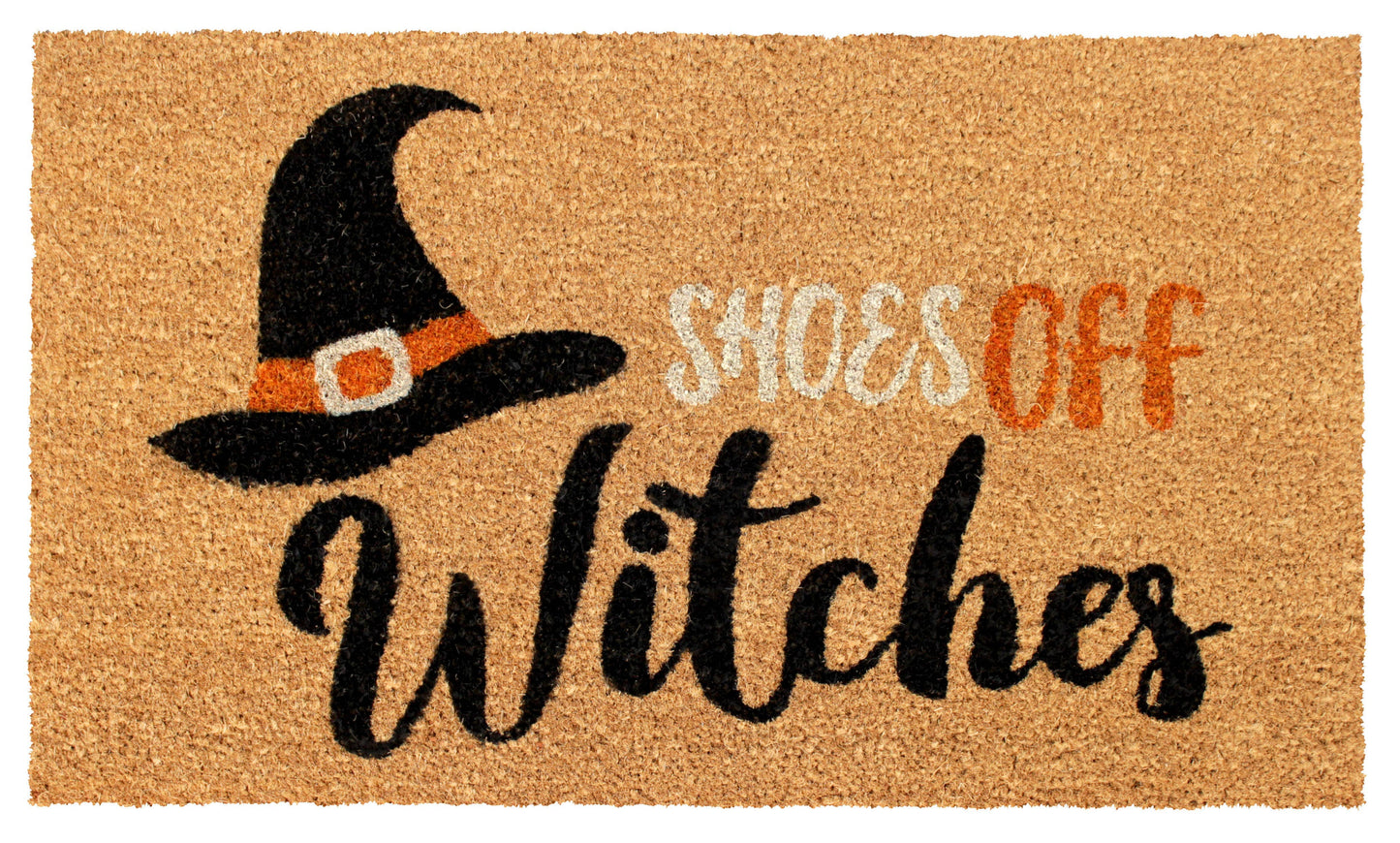 Shoes off Witches Doormat, 18" x 30"