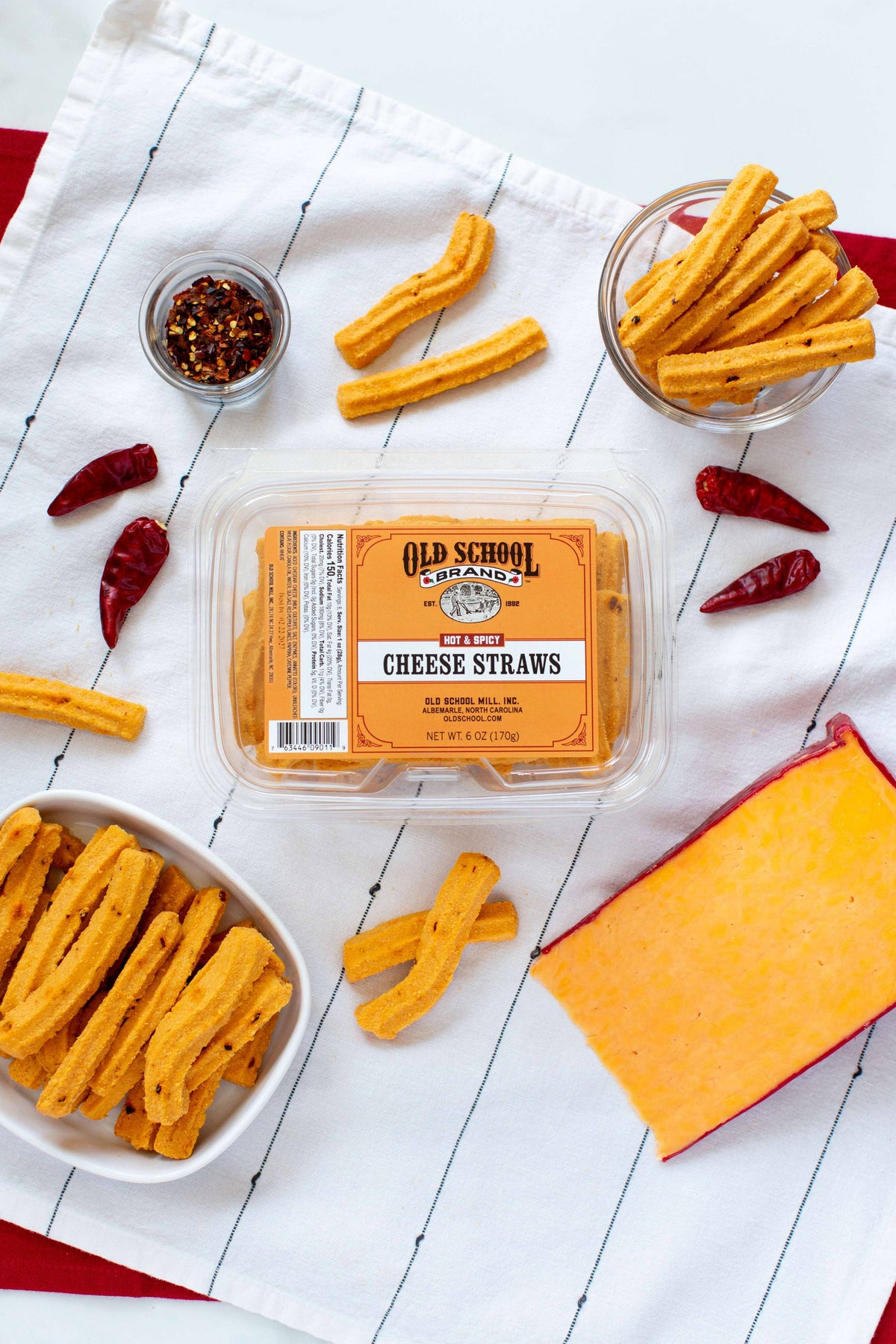 Hot & Spicy Cheese Straws