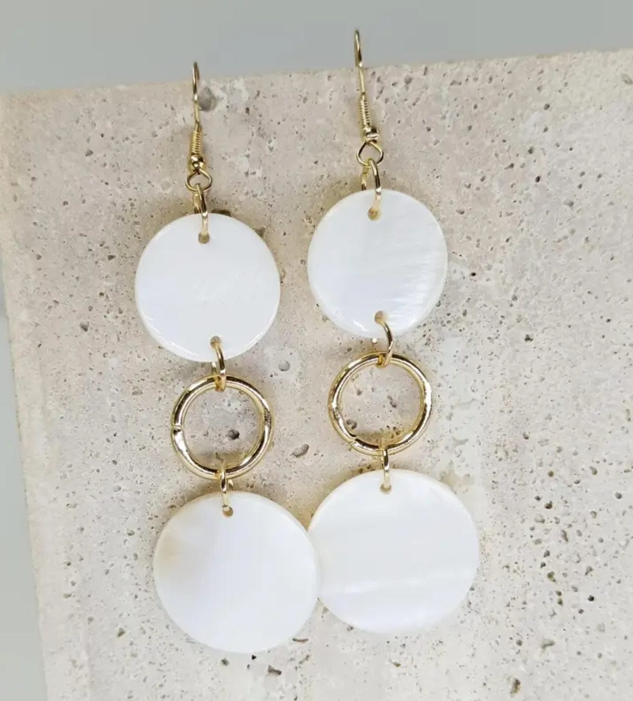 Shell Necklace and Earring Set