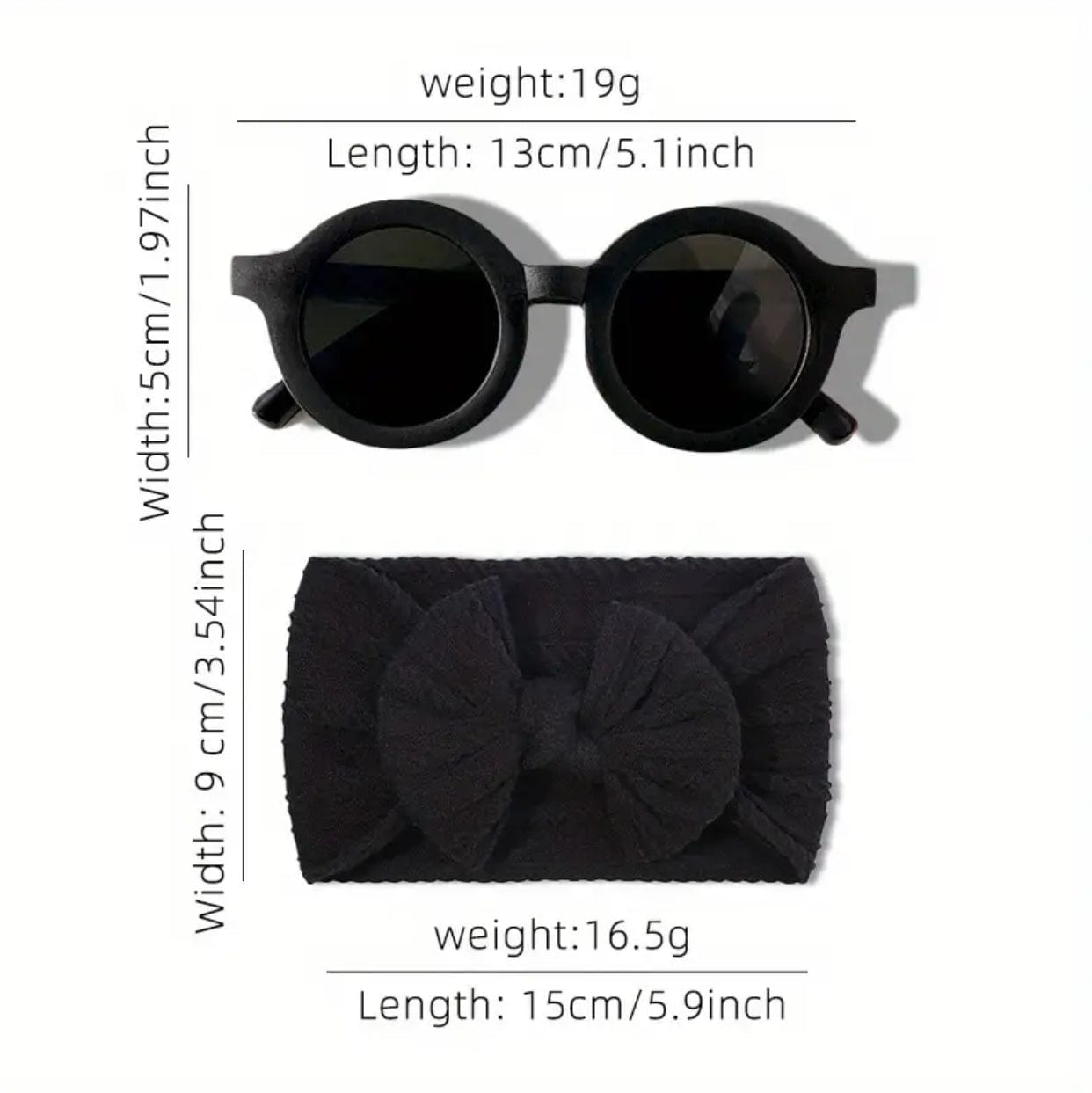 Sunglasses and Headband Set