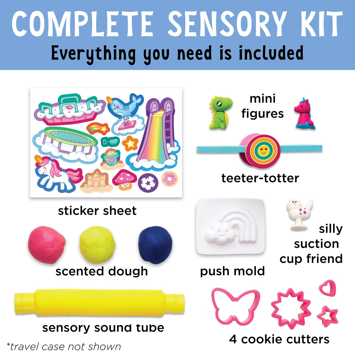 Sensory on the Go Magical Playground Portable Activity Set