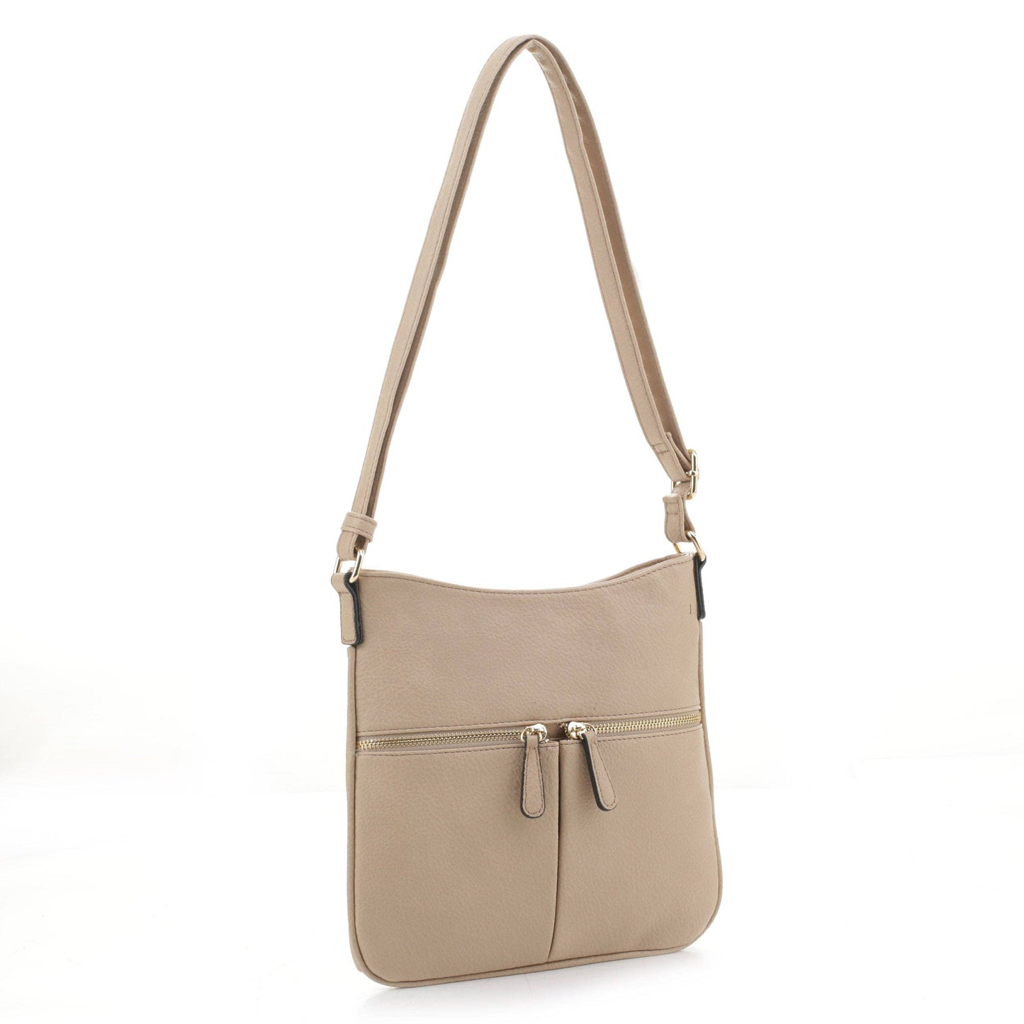 FC19547 Double Front Pocket Crossbody Bag