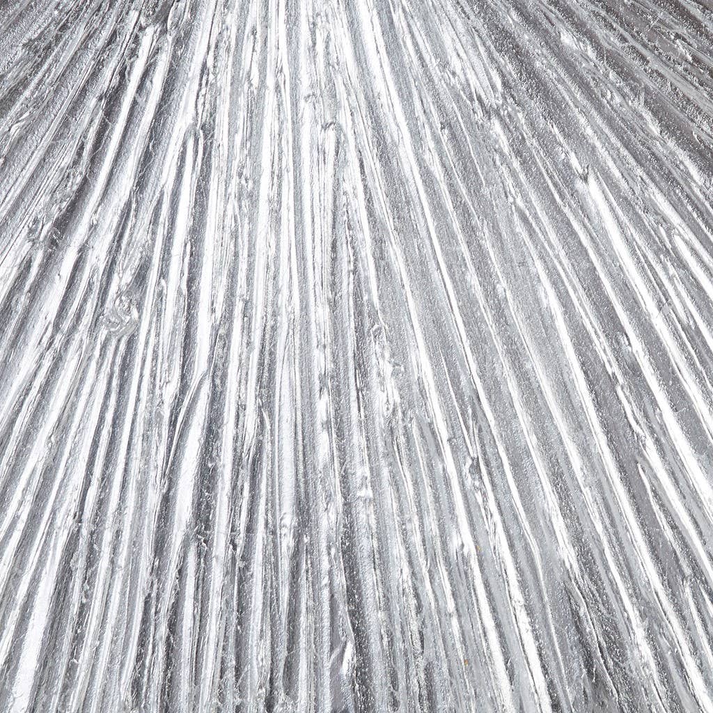 Silver Abstract Wall Art Decor