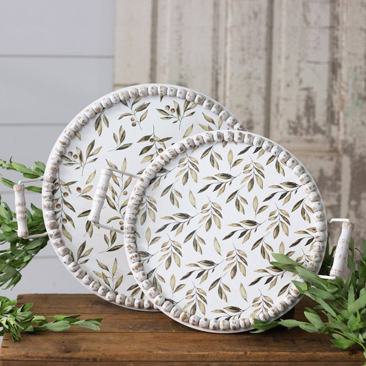 Olive Branch Large Tray