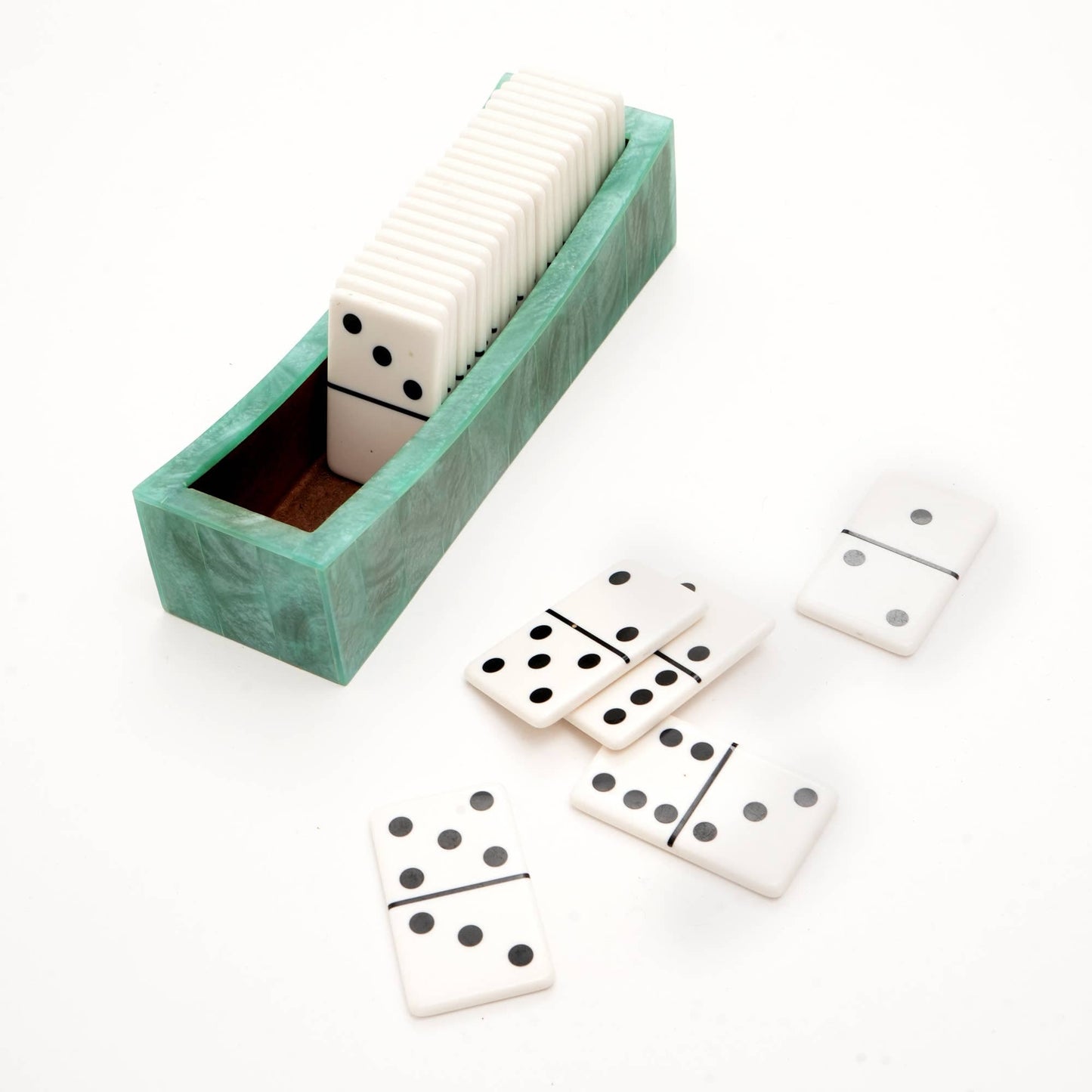 Dominos - White Set of 28 Chips
