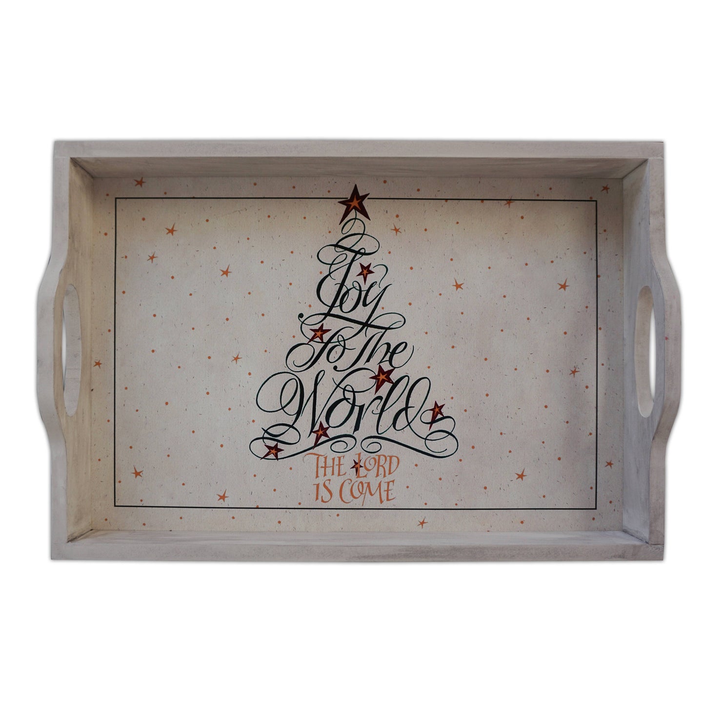Joy to the World Serving Tray